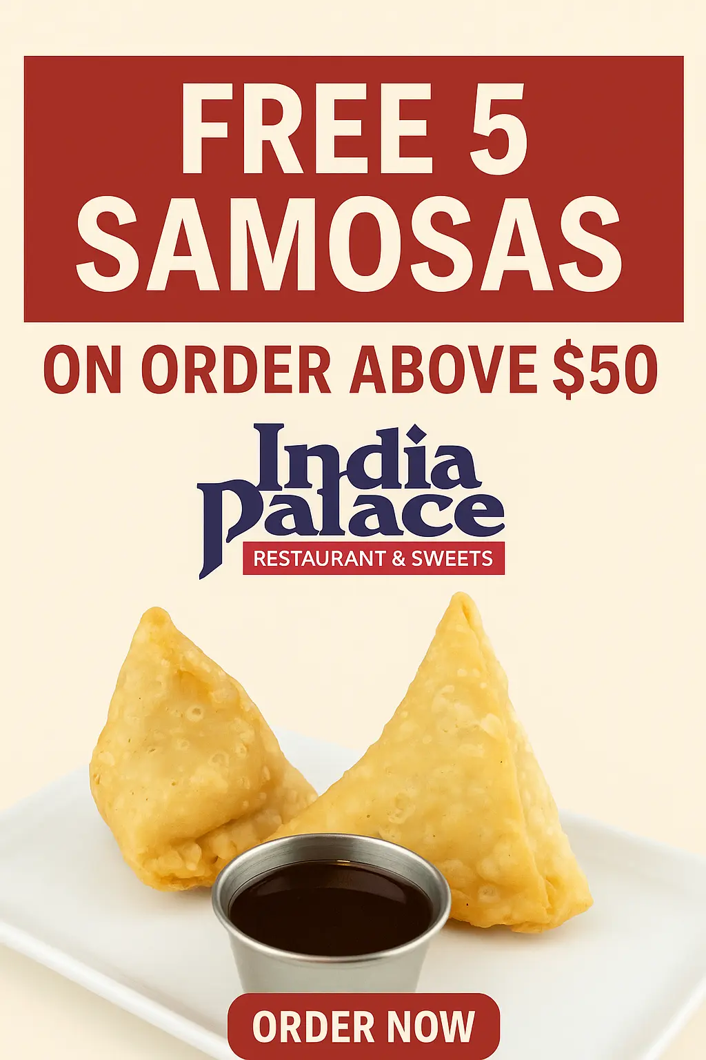 India Palace Restaurant & Sweets Calgary - Special Offer